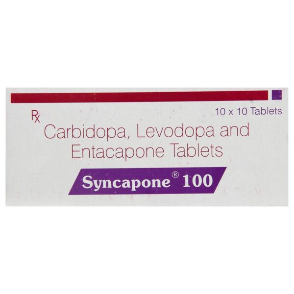 SYNCAPONE 100 TAB ANTIPARKINSONIAN CV Pharmacy 2