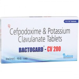 BACTOGARD CV 200MG TAB ANTI-INFECTIVES CV Pharmacy