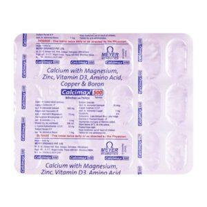 CALCIMAX 500 CALCIUM CV Pharmacy