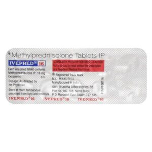 IVEPRED 16MG TAB GLUCOCORTICOIDS CV Pharmacy