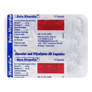 BETA NICARDIA  CAP BETA BLOCKER CV Pharmacy