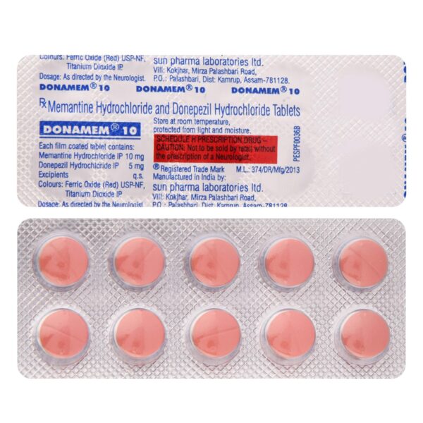 DONAMEM 10MG TAB ANTI-ALZHEIMER CV Pharmacy 2