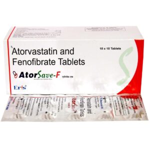 ATORSAVE-F TAB ANTIHYPERLIPIDEMICS CV Pharmacy