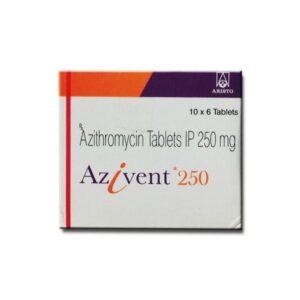 AZIVENT 250 TAB ANTI-INFECTIVES CV Pharmacy