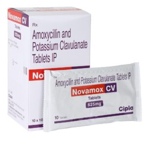 NOVAMOX CV 625MG TAB Medicines CV Pharmacy