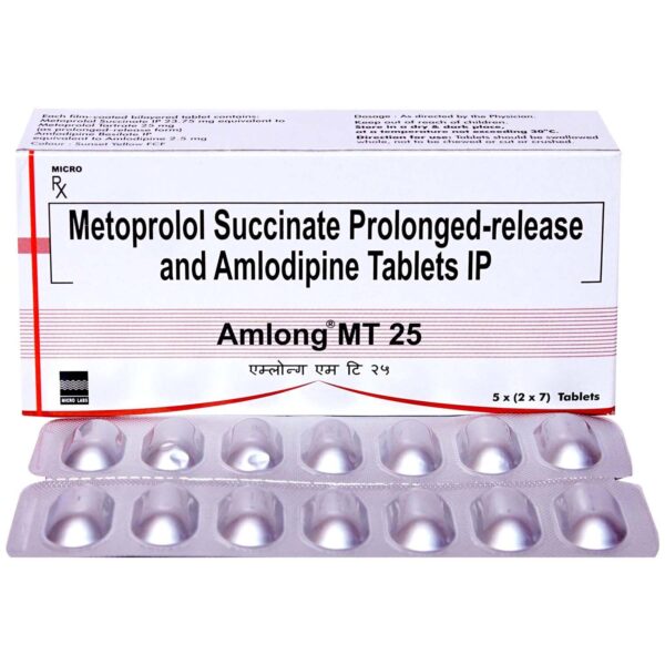 AMLONG MT 25MG CALCIUM CHANNEL BLOCKERS CV Pharmacy