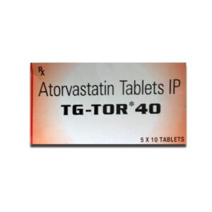 TG-TOR 40MG TAB ANTIHYPERLIPIDEMICS CV Pharmacy