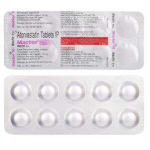 MACTOR 10MG TAB ANTIHYPERLIPIDEMICS CV Pharmacy