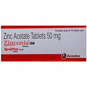 ZINCONIA 50MG TAB SUPPLEMENTS CV Pharmacy