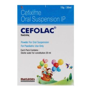 CEFOLAC 50MG/5ML SUSP 30ML Medicines CV Pharmacy