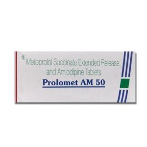 PROLOMET AM 50MG TAB BETA BLOCKER CV Pharmacy