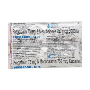 PREGADOC M 75 TAB CNS ACTING CV Pharmacy