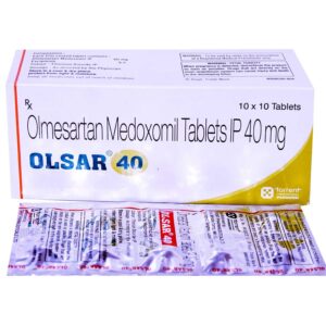 OLSAR 40MG TAB ANGIOTENSIN-II ANTAGONIST CV Pharmacy