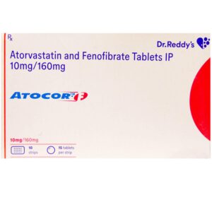 ATOCOR  F TAB ANTIHYPERLIPIDEMICS CV Pharmacy