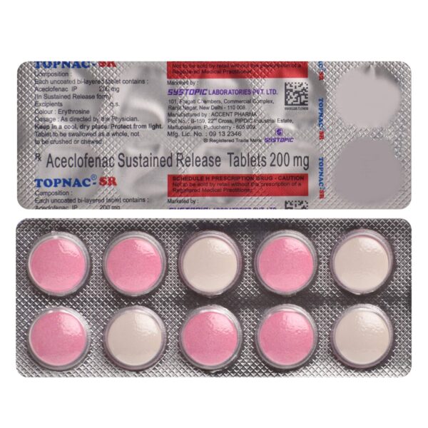 TOPNAC-SR TAB MUSCULO SKELETAL CV Pharmacy 2