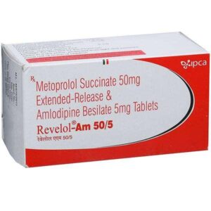 REVELOL AM 50/5 TAB BETA BLOCKER CV Pharmacy