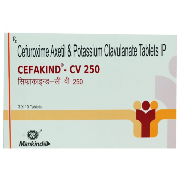 CEFAKIND CV 250MG TAB ANTI-INFECTIVES CV Pharmacy