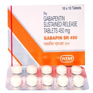 GABAPIN SR 450MG TAB CNS ACTING CV Pharmacy