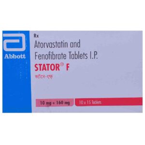 STATOR-F TAB ANTIHYPERLIPIDEMICS CV Pharmacy