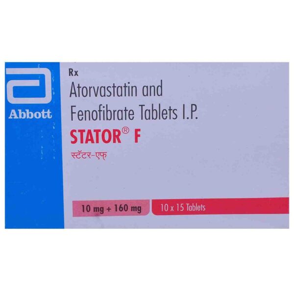 STATOR-F TAB ANTIHYPERLIPIDEMICS CV Pharmacy