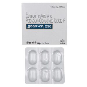 ZOCEF CV 250MG TAB ANTI-INFECTIVES CV Pharmacy