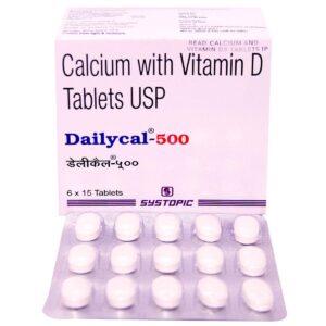 DAILYCAL 500MG TAB Medicines CV Pharmacy