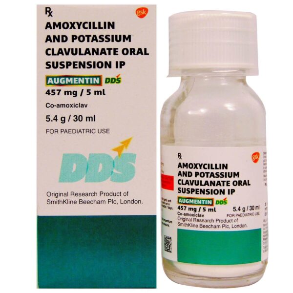 AUGMENTIN DDS 30ML  SYRUP ANTI-INFECTIVES CV Pharmacy