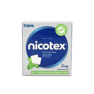 NICOTEX 2MG (MINT FLAVOR) 9`S Medicines CV Pharmacy