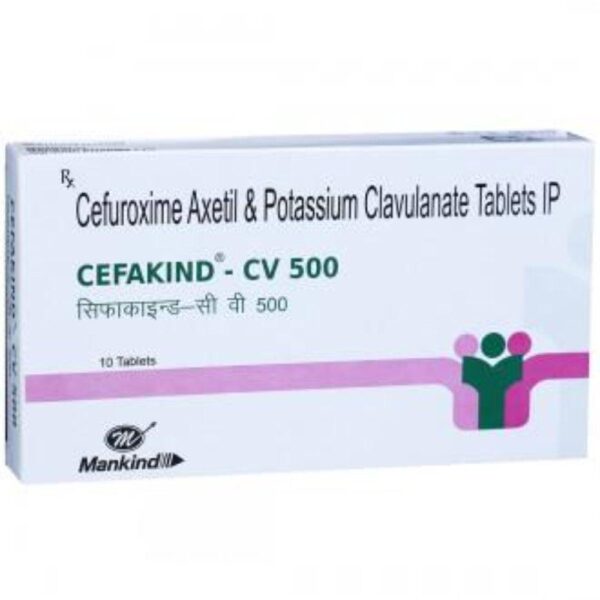 CEFAKIND CV 500MG TAB ANTI-INFECTIVES CV Pharmacy