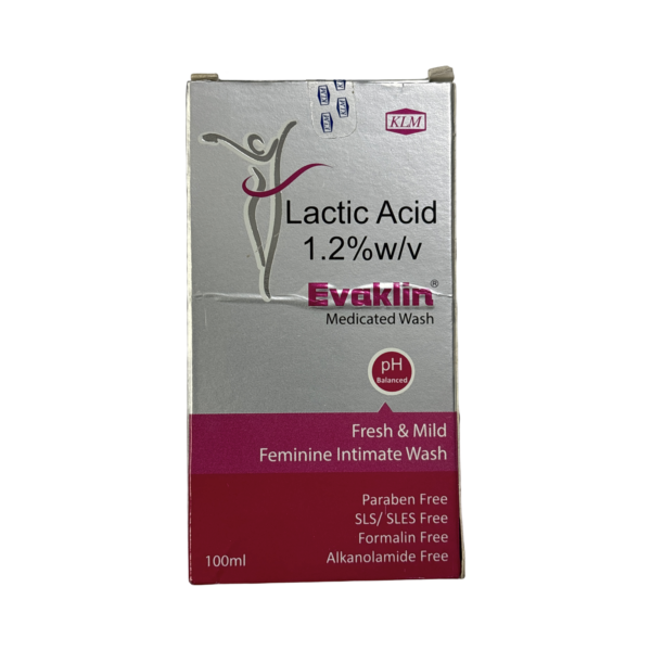 Evaklin Medicated Wash: Gentle Relief for Intimate Hygiene INTIMATE HYGIENE CV Pharmacy 2