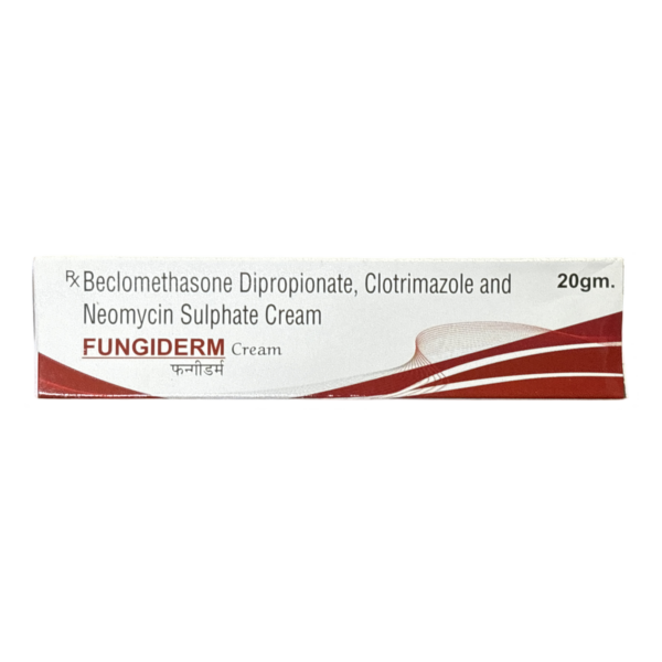 FUNGIDERM CREAM 20G DERMATOLOGICAL CV Pharmacy