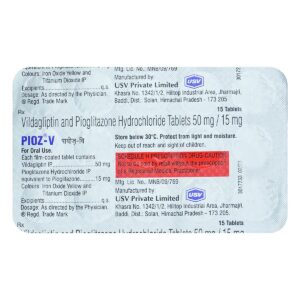 PIOZ V TABLET ENDOCRINE CV Pharmacy