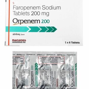 Orpenem 200Mg Tablet ANTI-INFECTIVES CV Pharmacy