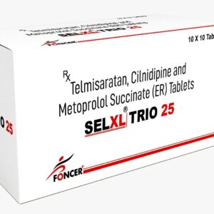 Sel-Xl Trio 10/40/25 Tablet BETA BLOCKER CV Pharmacy