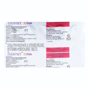 Istamet-XR 500 Tablet ENDOCRINE CV Pharmacy