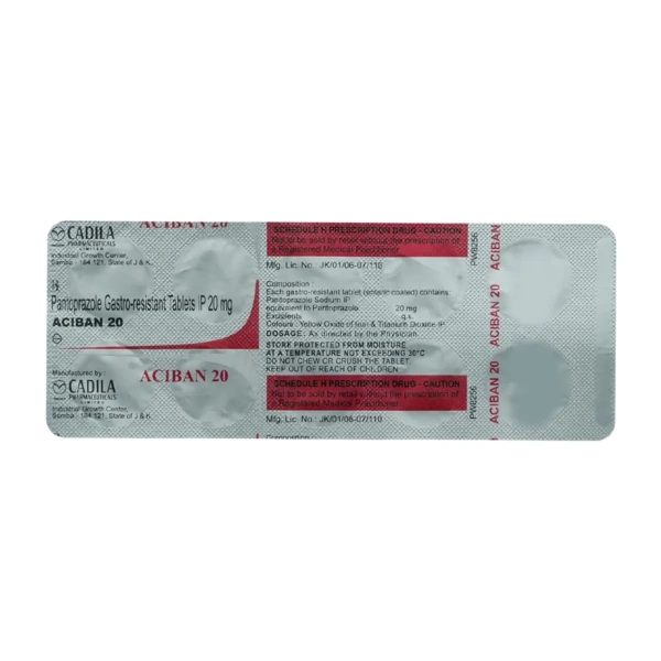 Vaciban 20mg Tablet ANTACIDS CV Pharmacy